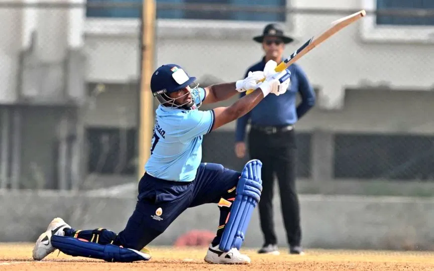 Sarfaraz Khan auditions for India ODI call-up vs NZ with stunning Vijay Hazare Trophy hundred